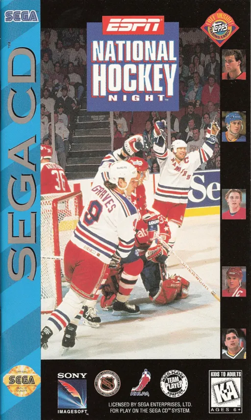 Обложка игры ESPN National Hockey Night